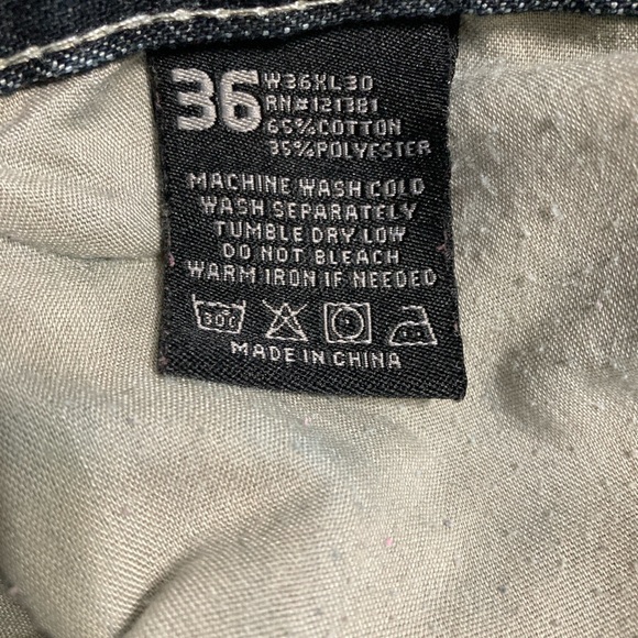 BX Brooklyn Xpress men’s slim jeans with stretch 36Wx30L - Picture 5 of 5